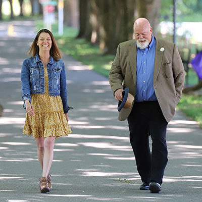 Insurance Specialists walking together